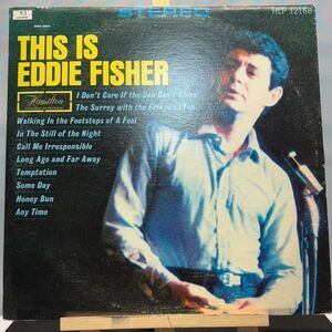 Hamilton Blue and Yellow Eddie Fisher Album